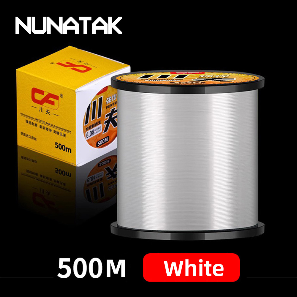 Copolymer Line - NUNATAK NOWA Nylonowa Linka Wędkarska PEŁNA