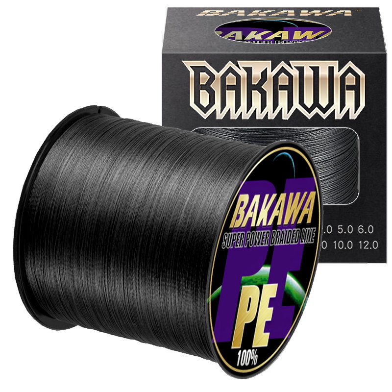 Copolymer Line - BAKAWA 4-żyłowa pleciona żyłka wędkarska Multifilament
